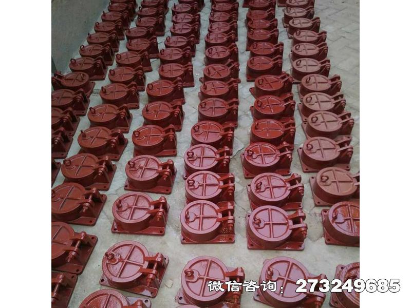 铸铁圆形雨水系统拍门安装于城市雨水管网、海绵城市设施，由水务局、市政工程公司等单位采用。快速排泄雨水，铸铁材质耐高流速冲刷。防堵结构拦截树叶等杂物，支持与智能监测系统集成，提升雨水资源化利用水平。铸铁圆形雨水系统拍门价格电话微信联系厂家。