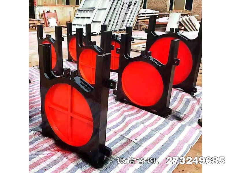 耐腐蚀铸铁圆渠门用于化工厂、造纸厂排污系统，由环保公司、工业企业等单位采用。圆形结构适配圆形管道，铸铁内衬防腐材料。防堵设计减少纤维淤积，支持介质兼容性测试，适配复杂工业介质环境。耐腐蚀铸铁圆渠门价格电话微信联系厂家。