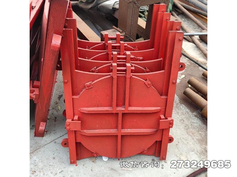 水站铸铁圆形止水门安装于水电站引水系统、输水管道，由水电开发公司、水务局等单位采用。圆形结构适配圆形管道，铸铁材质耐高压腐蚀。双道密封实现上下游止水，支持防气蚀设计，适配大流量调控需求。水站铸铁圆形止水门价格电话微信联系厂家。